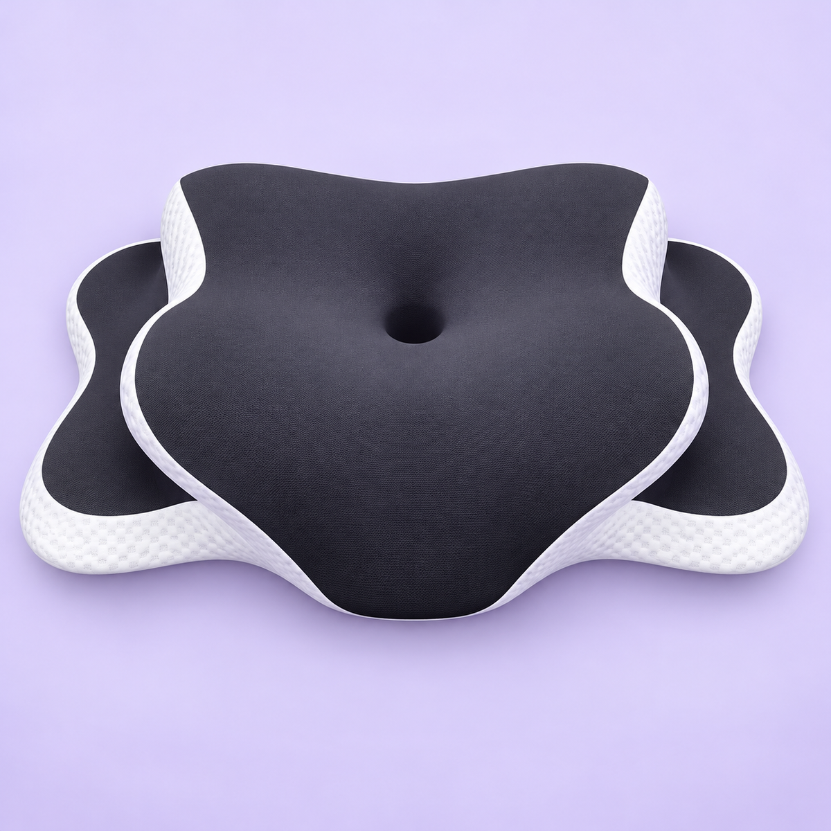 Butterfly Pillow – Ergonomic Cervical Memory Foam Pillow for Side & Back Sleepers