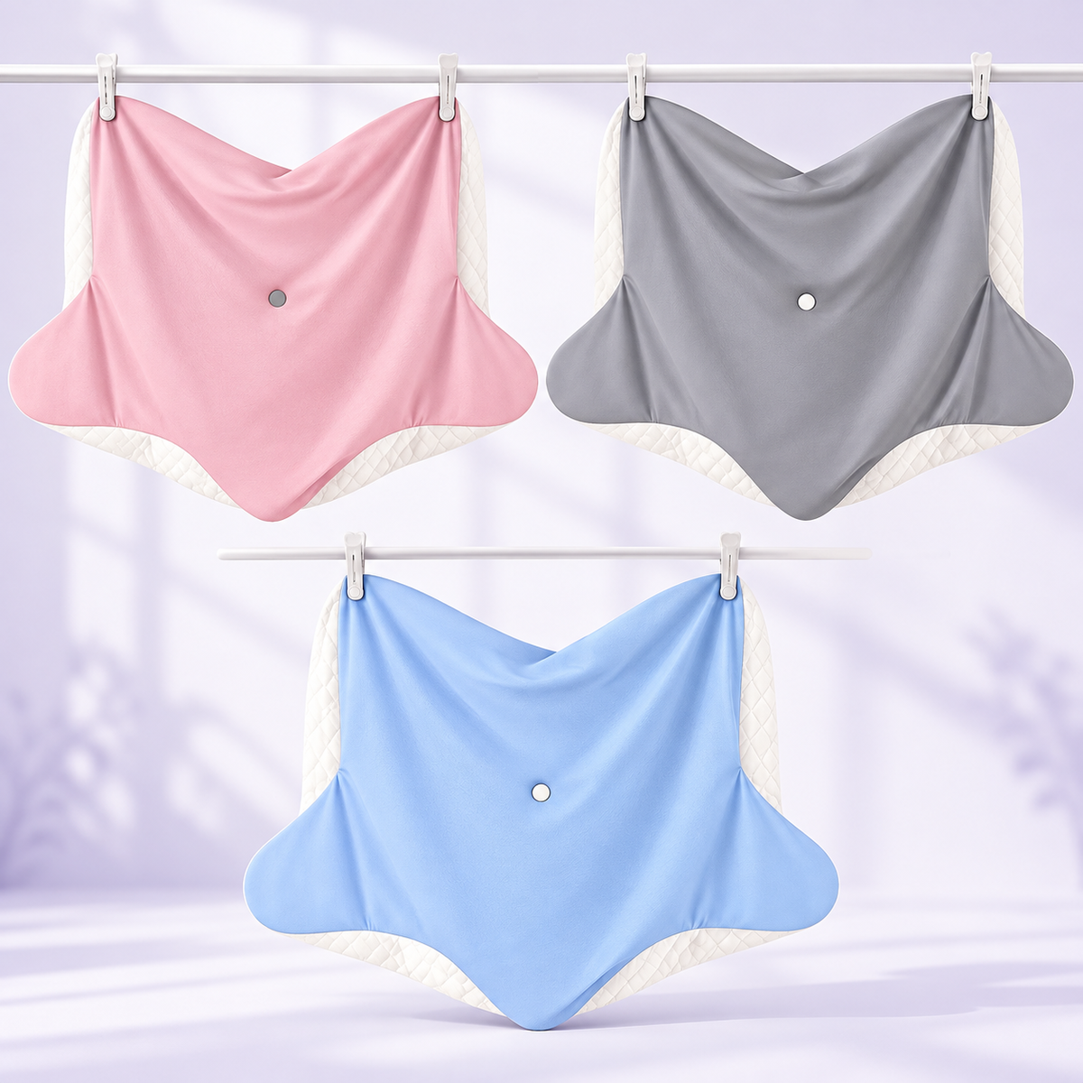 Butterfly Pillowcase – Replacement Cover for Contour Memory Foam Pillow (Case Only)
