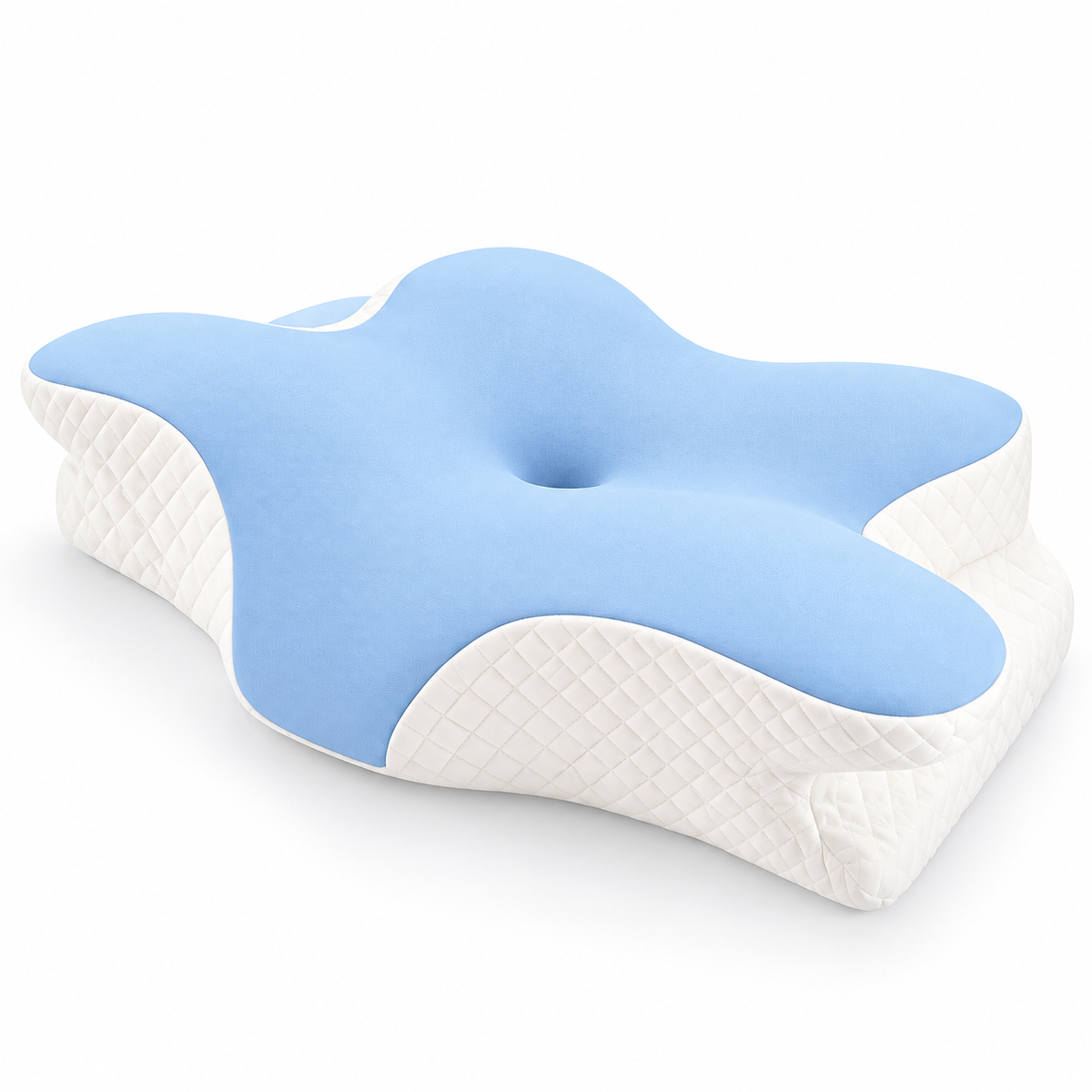 Butterfly Pillowcase – Replacement Cover for Contour Memory Foam Pillow (Case Only)