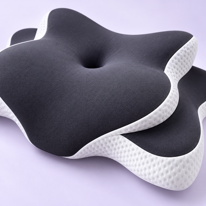 Butterfly Pillow – Ergonomic Cervical Memory Foam Pillow for Side & Back Sleepers